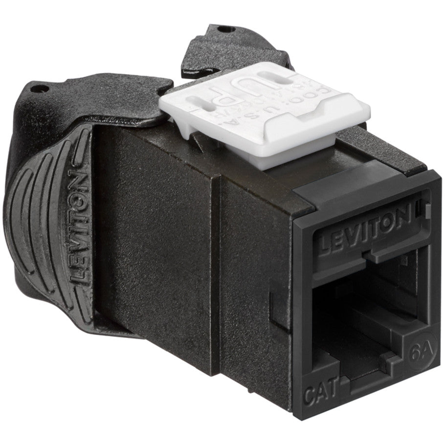 Atlas-X1 Cat 6A  UTP QuickPort Connector, Black