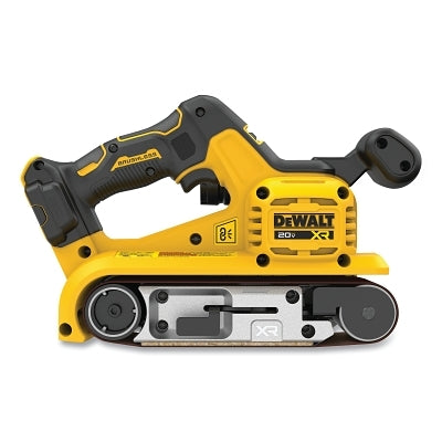 Cordless Belt Sander, XR, 3 in W x 21 in L Belt, 1050 SFPM, Includes Belt/Dust Bag/Dust Port Swivel