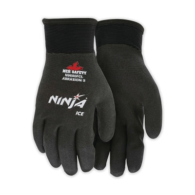 Ninja Ice HPT Fully Coated Insulated Work Gloves, Medium, Black