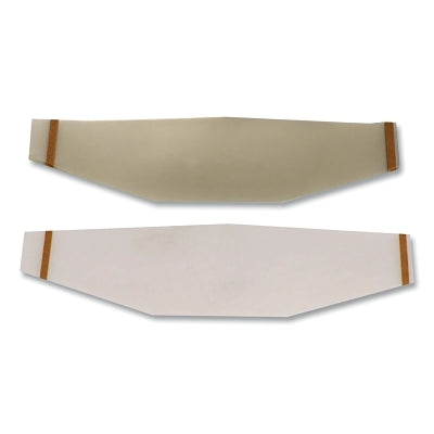 Lens Cover, Use with CC20 Series Airline Respirator Hoods, Adhesive Backed, Mylar, Clear
