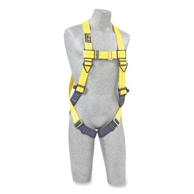 3M 1103321 Delta Vest Style Harness with Back D-Rings, Pass Thru Buckle Legs, Universal