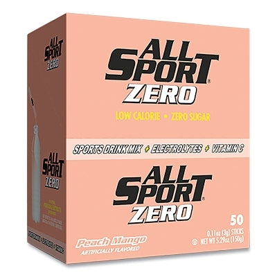 ZERO Drink Mix Powder Sticks , Peach Mango, 500 EA/CA