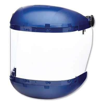 382 Series Slotted Hard Hat Adapter Window Assembly, Clear, 6-1/2 in H x 19-1/2 L