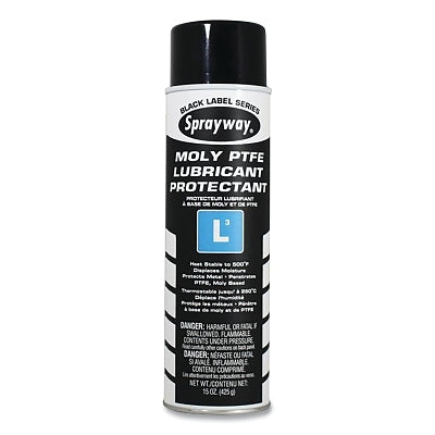 L3 Moly PTFE Lubricant Protectant, 20 oz Aerosol Can