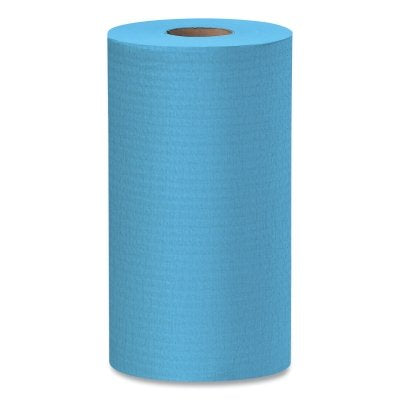 X60 Cloth Wiper, Blue, 19.6 in W x 13.4 in L, Small Roll, 130 Sheets/Roll