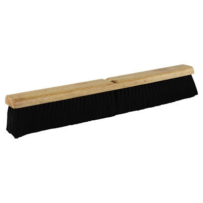 Tampico Medium Sweep Brush, 24 in Hardwood Block, 3 in Trim L