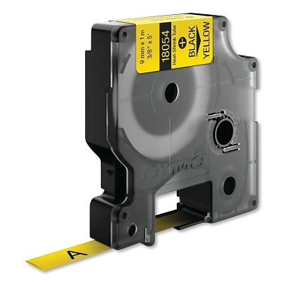 Industrial Rhino Vinyl Label Cartridge, 3/4 in W x 18 ft L, Black Print on White Background