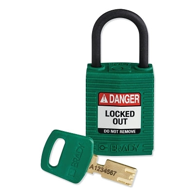 SafeKey Compact Nylon Lockout Padlocks