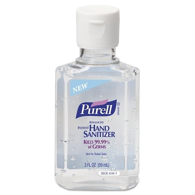 Advanced Hand Sanitizer Gel, Personal Flip-Cap Bottle, 2 fl oz, Citrus
