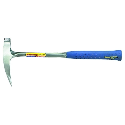 Rock Pick, 22 oz Head, 16 in, Steel Handle with Blue Shock Reduction Grip