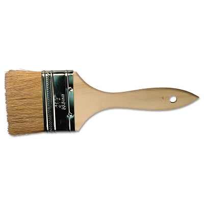 Chip Brushes, 5/16 in Thick, 1 1/2 in Trim, Wood Handle
