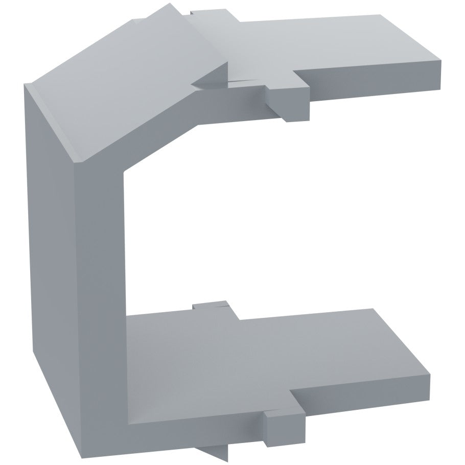 NetKey Blank Keystone Module, International Grey