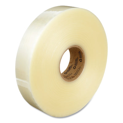 3M 021200-13681 Box Sealing Tape 371, 48 mm x 914 m x 1.8 mil, Clear, 6 RL/CA