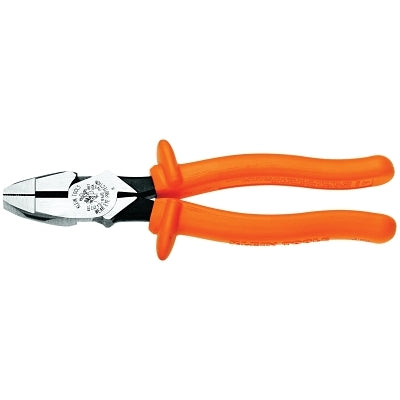 Insulated High-Leverage NE-Type Side Cutter Pliers, 9 1/4 in Length