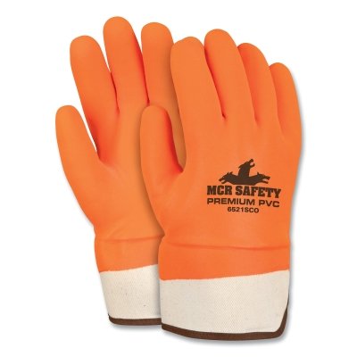 MCR Safety PVC-Coated Insulated Work Gloves