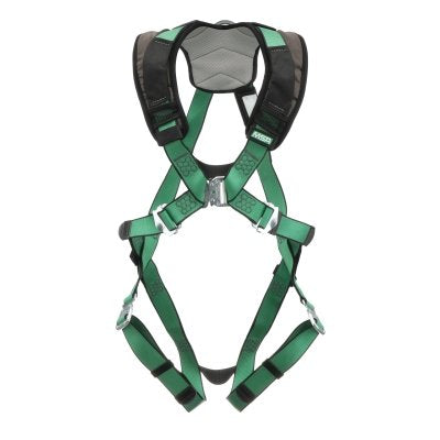 V-FORM+ Full-Body Harness, Back D-Ring, XL, QC Chest/Leg Strap Buckles, Shoulder Padding