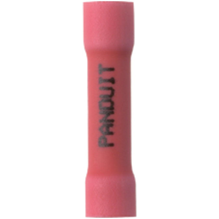 StrongHold Butt Splice, Vinyl Insulated, 22 - 18 AWG, Red.