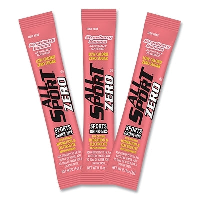 ZERO Drink Mix Powder Sticks , Strawberry Banana, 500 EA/CA