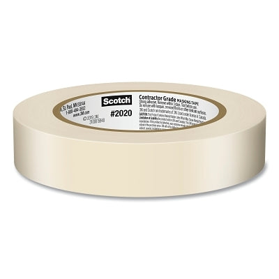 3M 021200-41081 2020+ Heavy Duty Masking Tape, 0.94 in W, 60.1 yd L