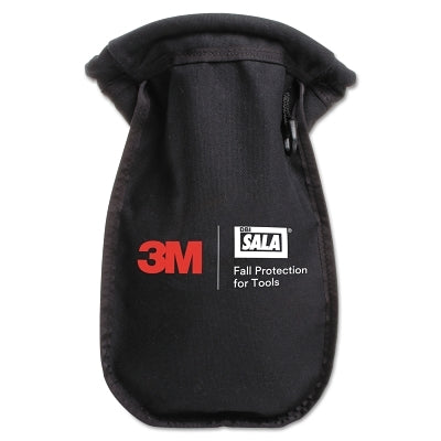 3M 1500123 Small Parts Pouches, Carabiner, Black