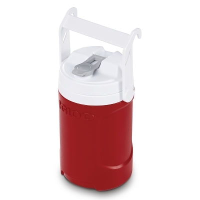 Latitude Insulated Beverage Bottle, 1/2 gal, Red