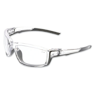 Swagger SR4 Safety Glasses, Polycarbonate, Durmass Hard Coat, Clear