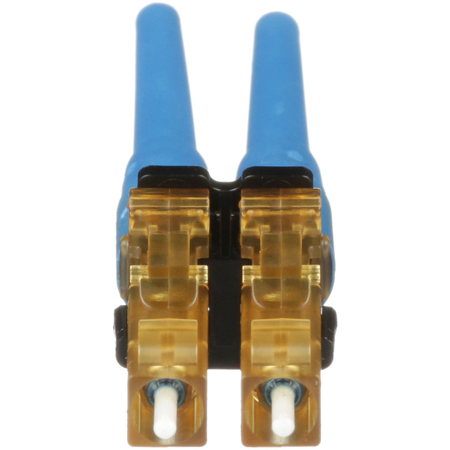 Opticom Fiber Optic Connector LC; Singlemode, Blue