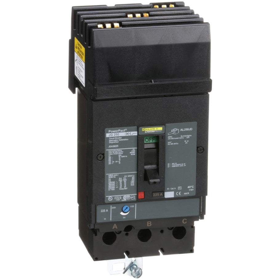 J-Frame 18kA AIR Thermal Magnetic UL Current Limiting 225A 600V 3-Pole Circuit Breaker