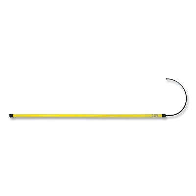 Insulated Rescue Hook, 6 ft L, Stick, Yellow