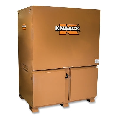 Field Station with Keyed Lock, 44 in W, 83 in H, 3 Doors, 3 Shelves