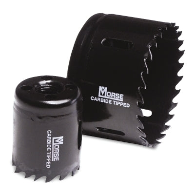 Carbide-Tipped Hole Saw, 4-1/2 in Cutting dia, 1-1/2 in Cutting Depth, Arbor Required (Sold Separately)