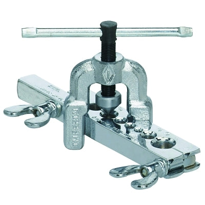 45° Flaring Tools, 3/16, 1/4, 5/16, 3/8, 7/16, 1/2, 5/8 in, Satin/Nickel Chrome