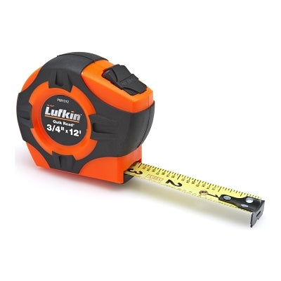 Quickread Power Return Tapes, 12 ft x 3/4 in, SAE, A3, Hi-Viz Orange