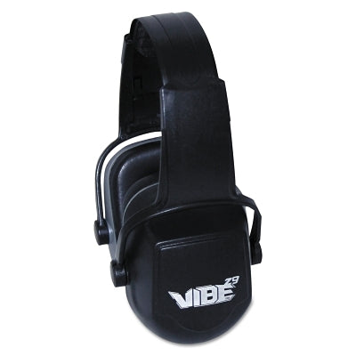 H70 VIBE Earmuff, 29 dB NRR, Black, Over-the-Head