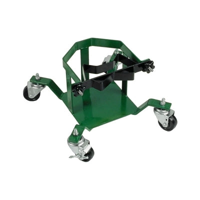 Cylinder Stands, with Wheels, 12 in x 18 in x 18 in, 9 1/2 in Diam Max