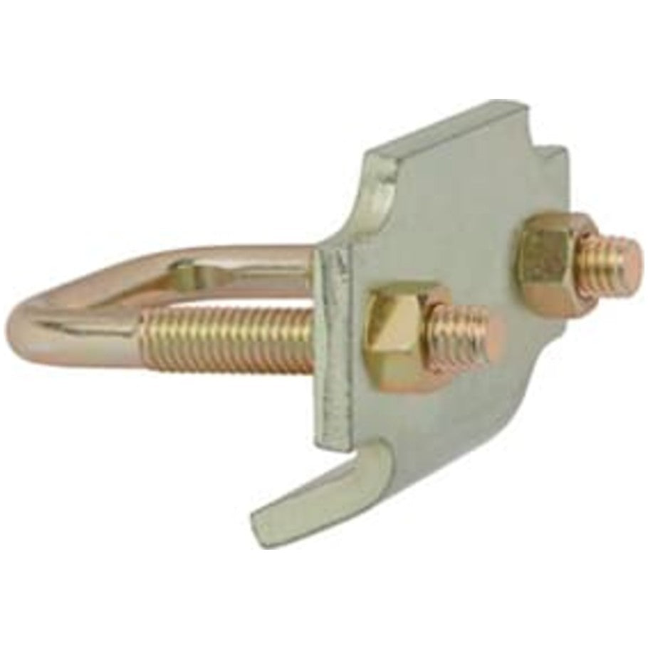 Kindorf Steel Channel to Beam Clamp With Galv-Krom Finish