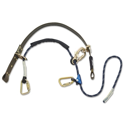 3M 1204057 Cynch-Lok Fall Restriction Device, Alloy Steel Carabiners, 350 lb Load Capacity, Distribution Assembly