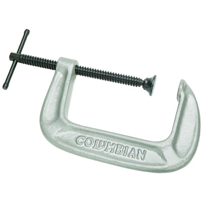 Columbian 140 Series Carriage C-Clamps, Sliding Pin, 3 in Throat Depth