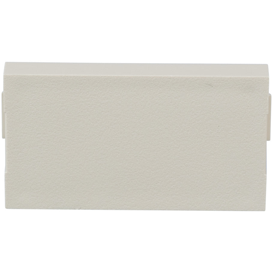 Mini-Com 1/3 Blank Insert, Off White