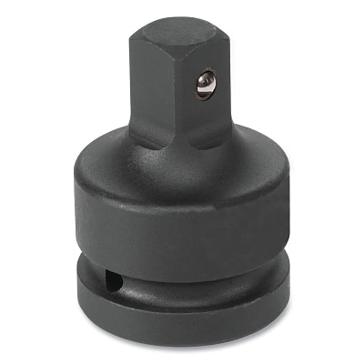 Impact Adapter, With Friction Ball, 1 in Female x 3/4 in Male Drive, Chrome-Molybdenum Alloy Steel