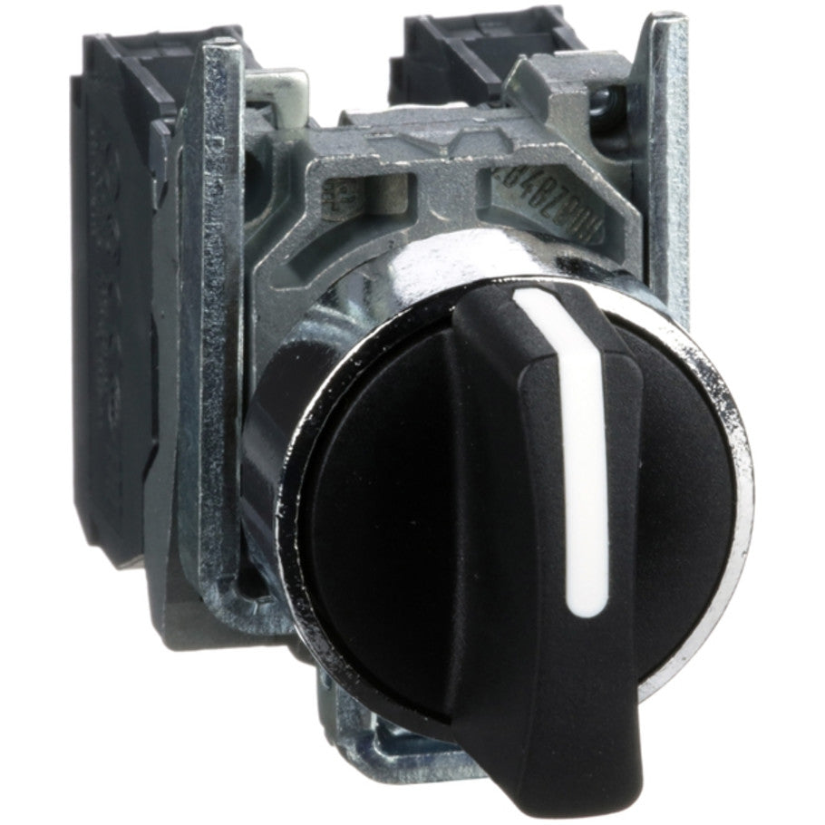 Black Non-Illuminated 3-Maintained Selector Switch