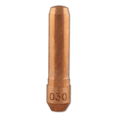 Centerfire MIG Contact Tip, 0.030 in Wire, T-030, Non-Threaded, Tapered Base