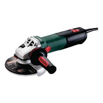 Small Angle Grinder, 6 in dia, 13.5 A, 7600 RPM, 5/8 in-11 UNC, Variable Speed, High Torque