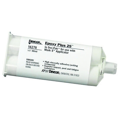 25 Epoxy Plus Adhesives, 50 mL, Dev-Pak, Light Gray