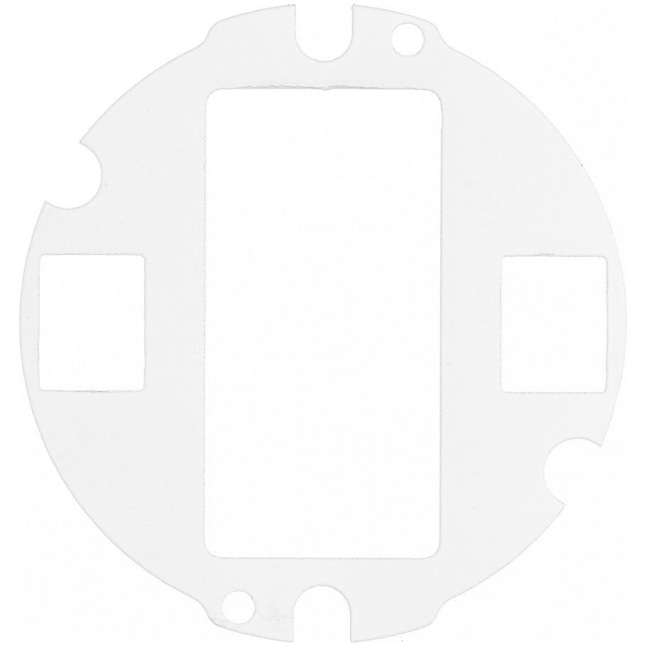 Floor Box Cover, White, (1) Decorator, (2) Keystone Jack