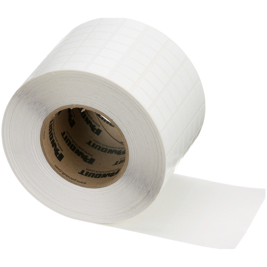 N050X075CBT Non-Laminating Label, Vinyl Cloth, White, TT, 0.75"x0.5", PK10000