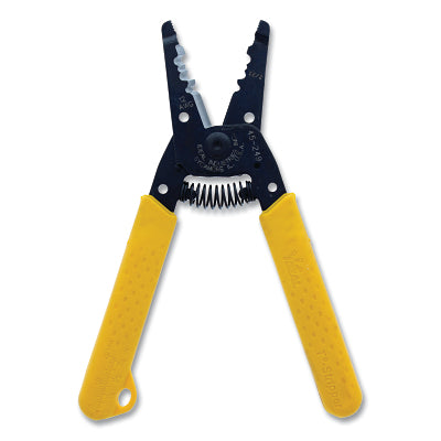 T-Stripper, 10.5 L, 12 to 14 AWG, Yellow Handle