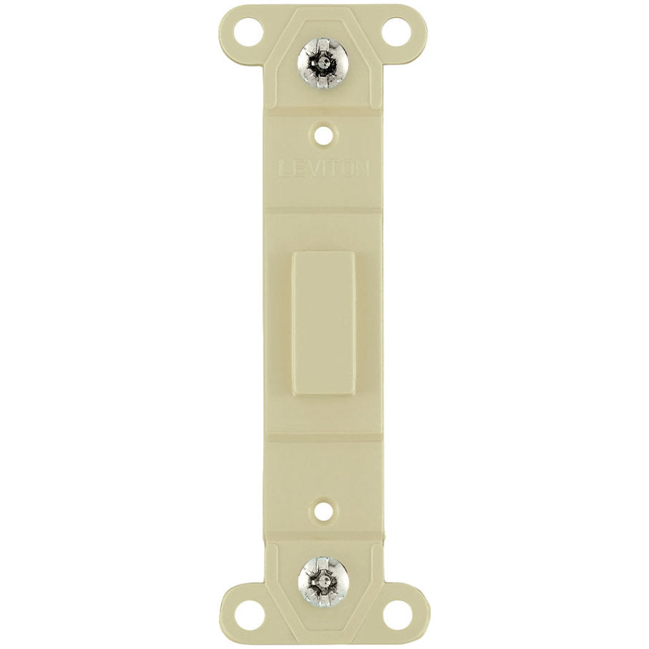 Wall Plate Adapter, Blank Toggle, Ivory