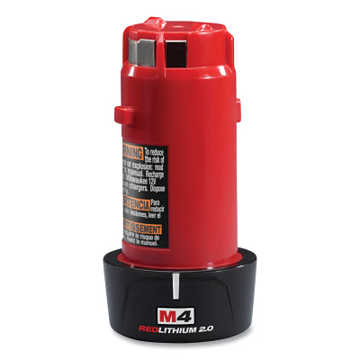 M4 Battery, 2.0 Ah, Lithium-ion, 4 V DC