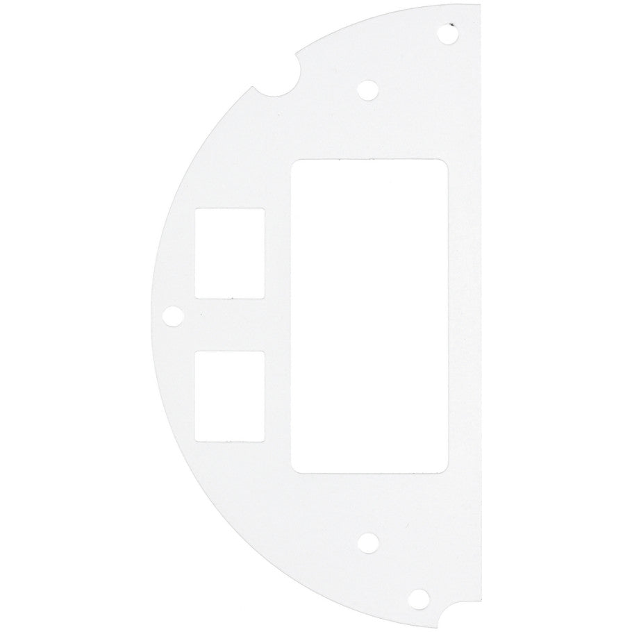 Fire Rated Poke Throughs, Recessed 6" Series, Sub Plate, 50  Left Side, (1) Style Line Decorator Opening